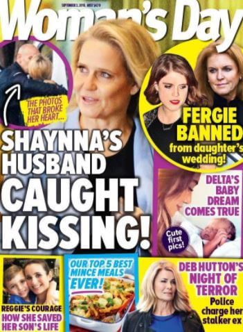 The news of Steve Vaughan kissing his rumored girlfriend.